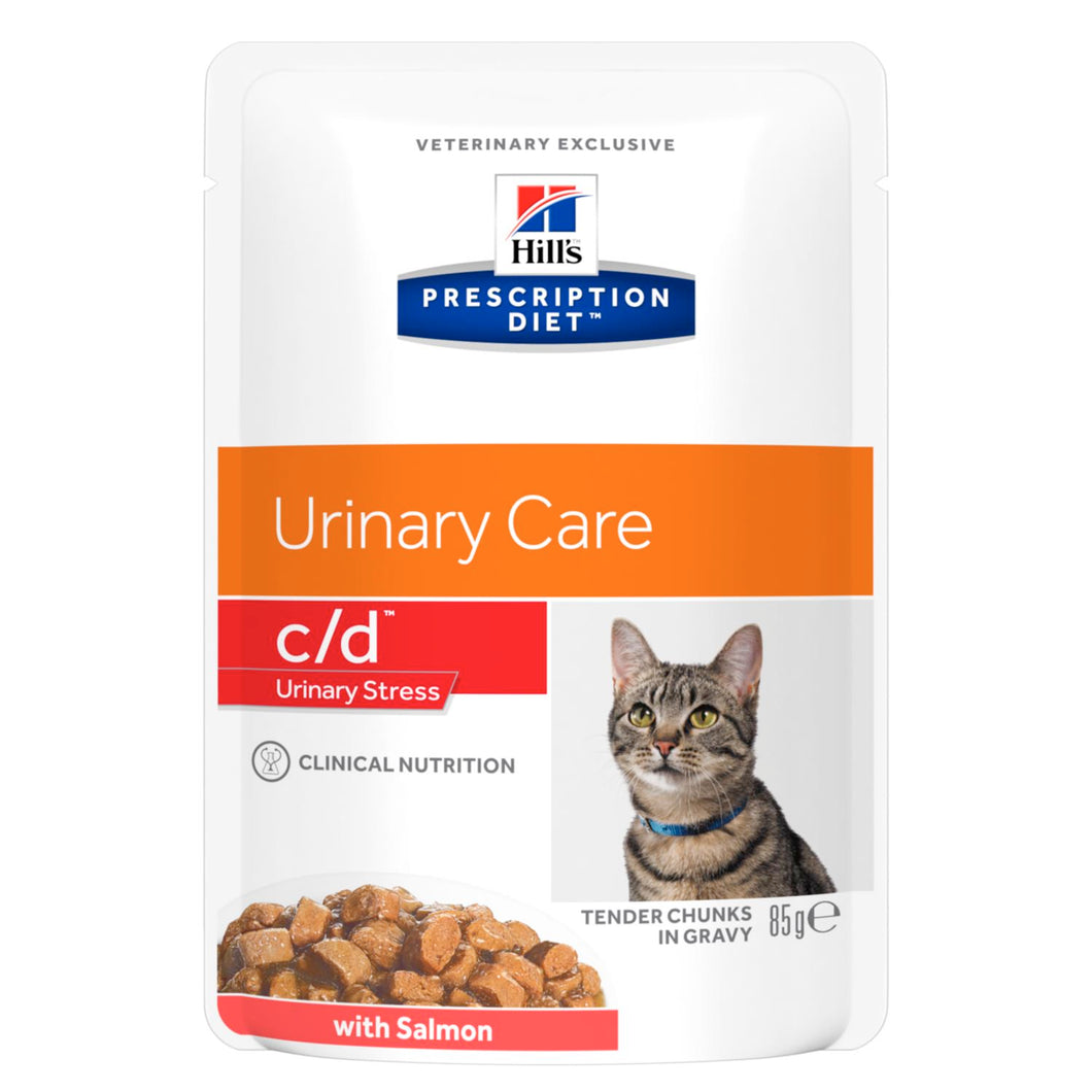 Hill's™ Prescription Diet™ c/d™ Urinary Stress Alimento per Gatti con Salmone