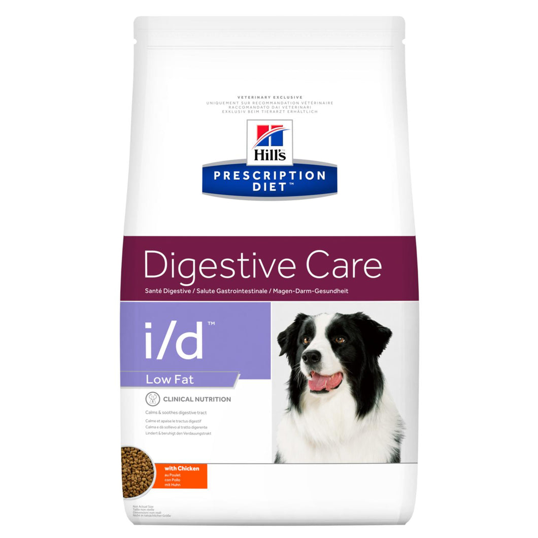 Hill's PRESCRIPTION DIET i/d Low Fat Alimento per Cani con Pollo