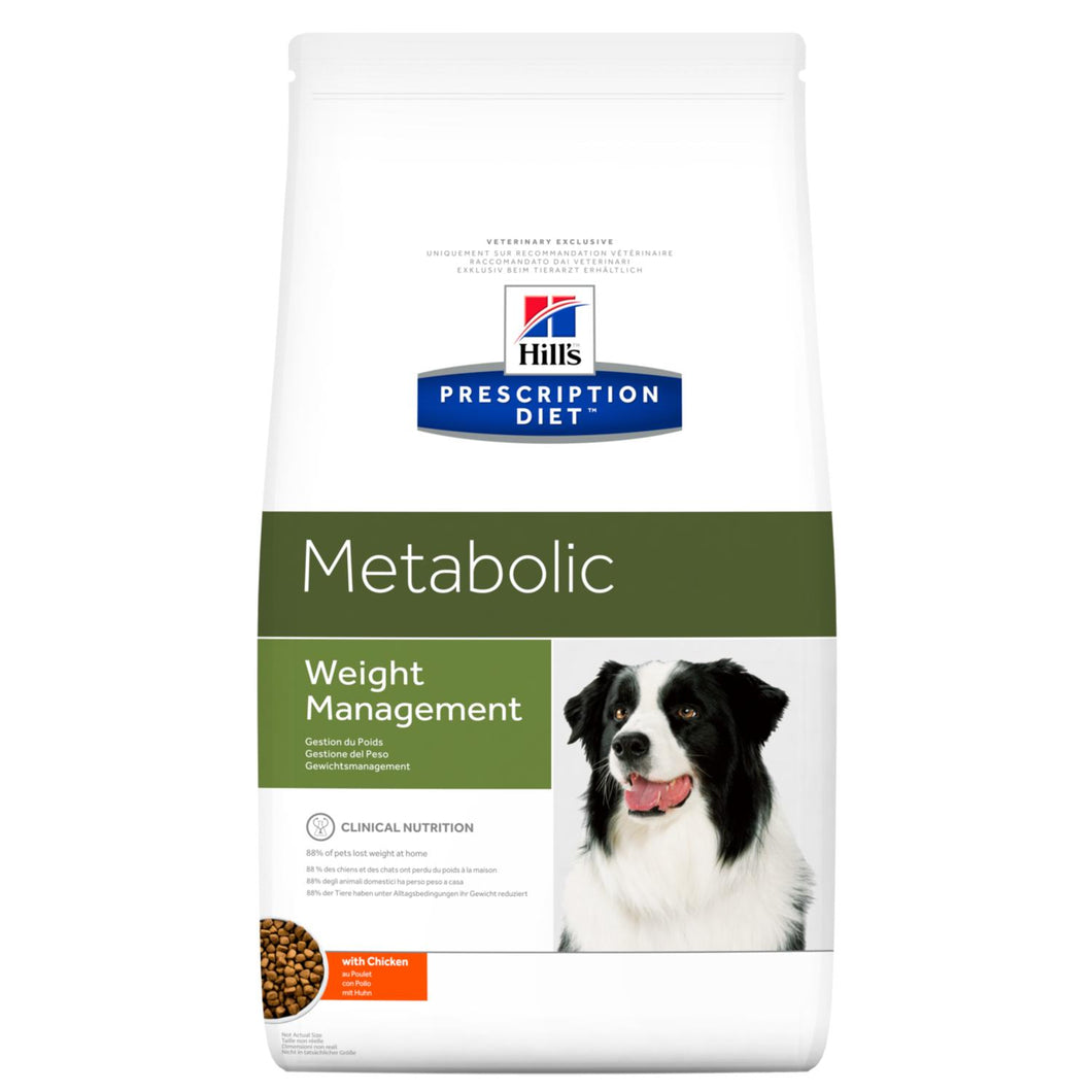 Hill's PRESCRIPTION DIET Metabolic Alimento per Cani con Pollo