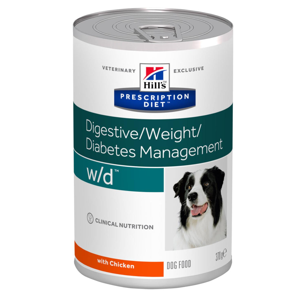 Hill's PRESCRIPTION DIET w/d Alimento per Cani con Pollo