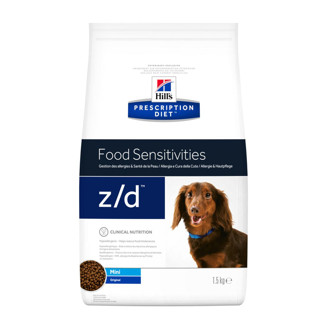Hill's PRESCRIPTION DIET z/d Mini Alimento per Cani