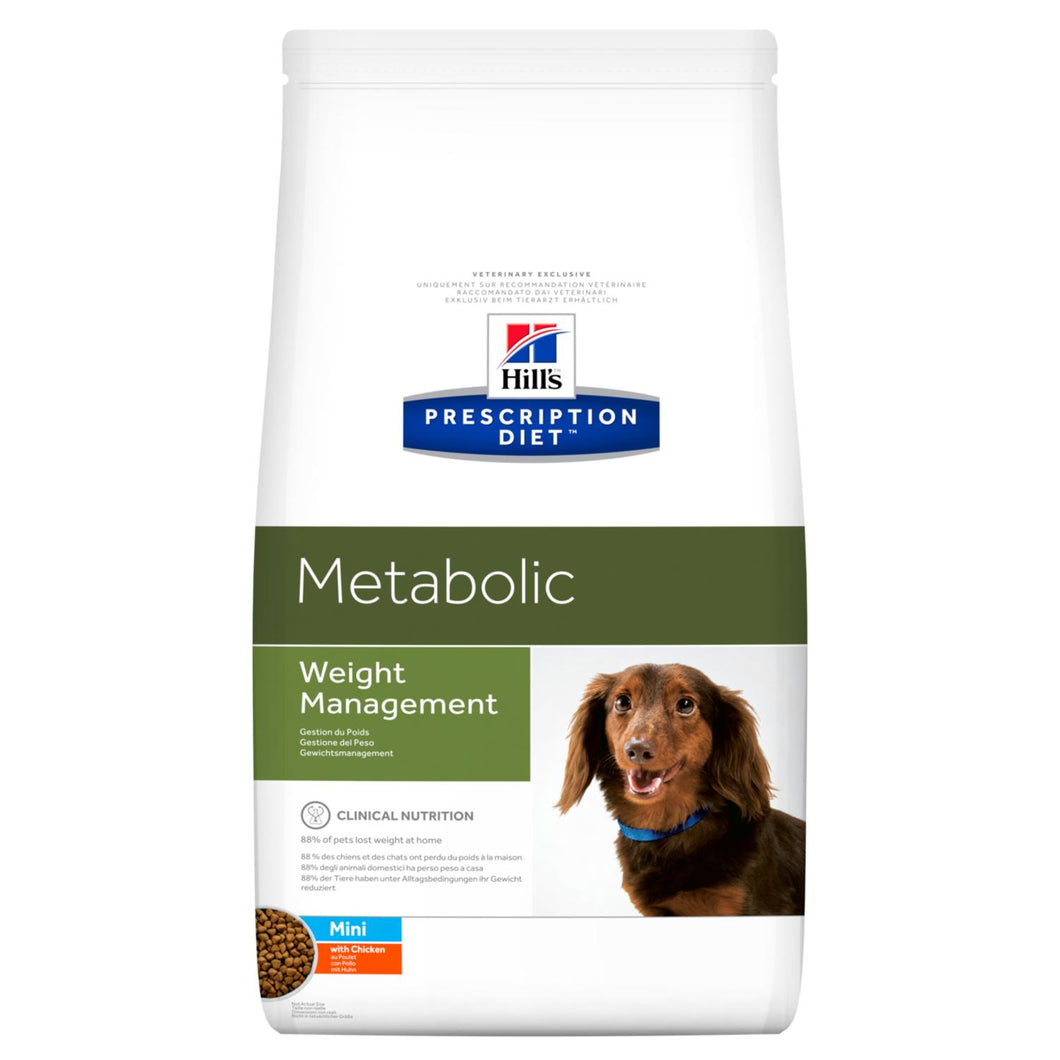 Hill's Prescription Diet Metabolic Alimento per Cani di taglia Mini con Pollo