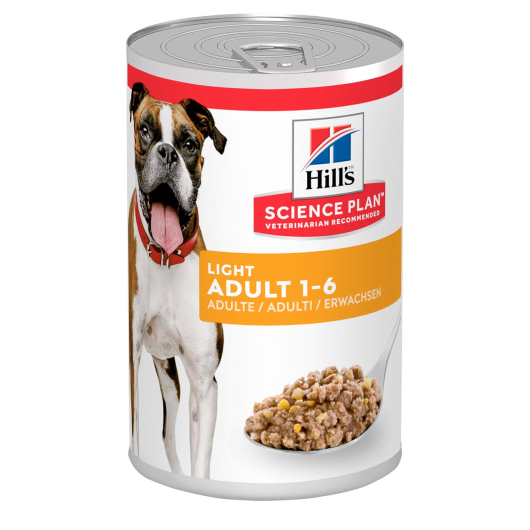Hill's Science Plan Light Adult Alimento per Cani Lattina