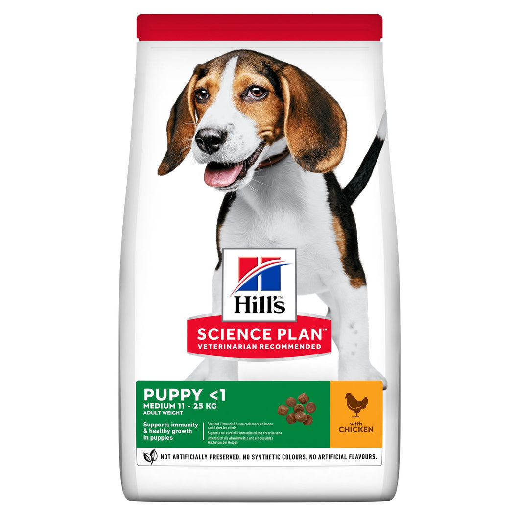 Hill's Science Plan Medium Puppy Alimento per Cuccioli con Pollo