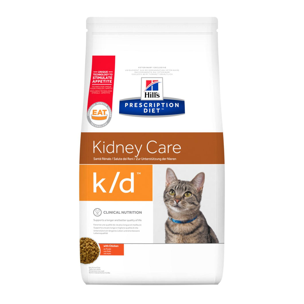 Hill's™ Prescription Diet™ k/d™ Alimento per Gatti con Pollo