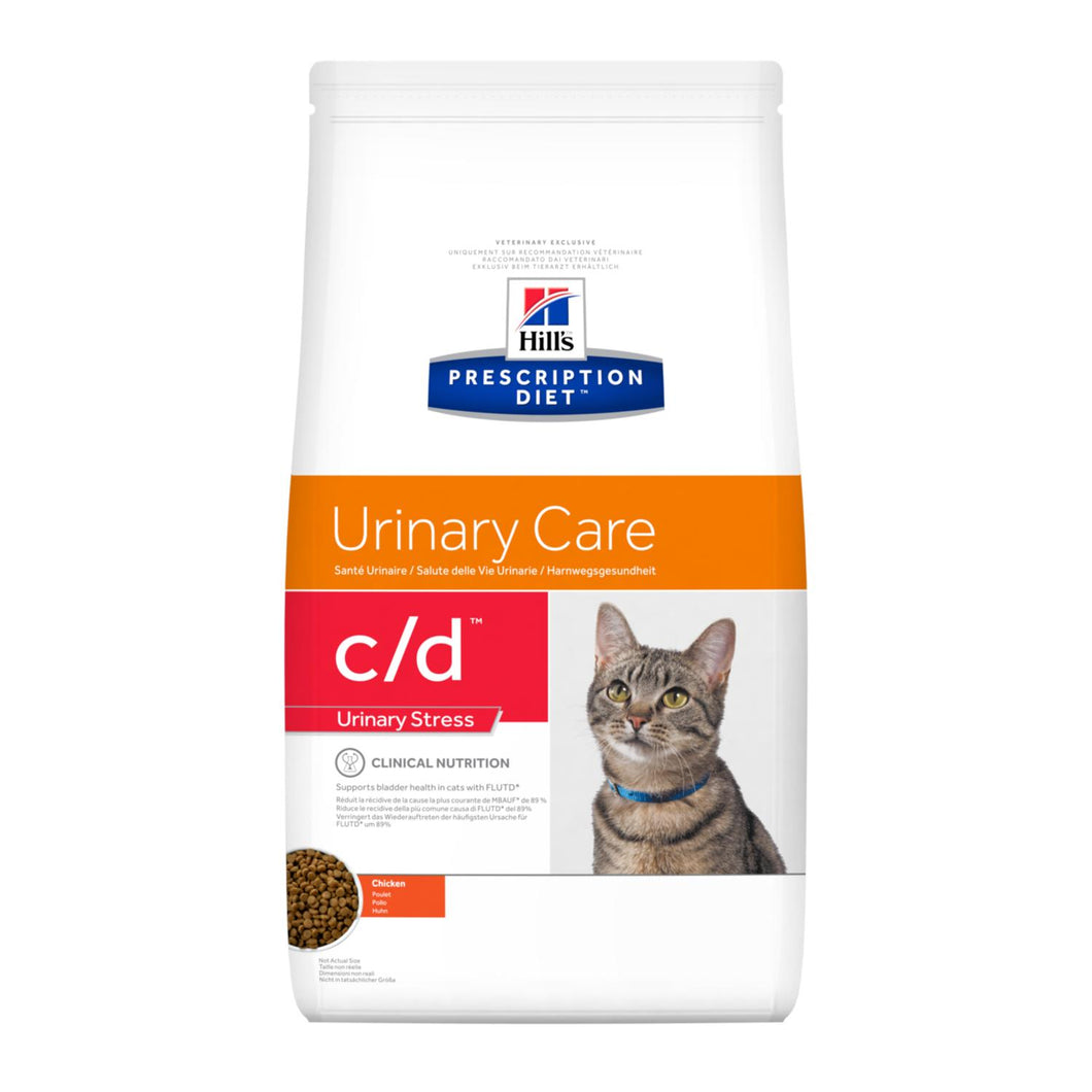 Hill's PRESCRIPTION DIET c/d Urinary Stress Alimento per Gatti con Pollo
