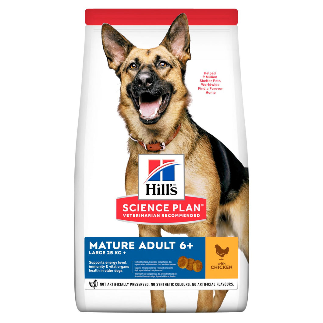 Hill's Science Plan Large Breed Mature Adult 5+ Alimento per Cani con Pollo
