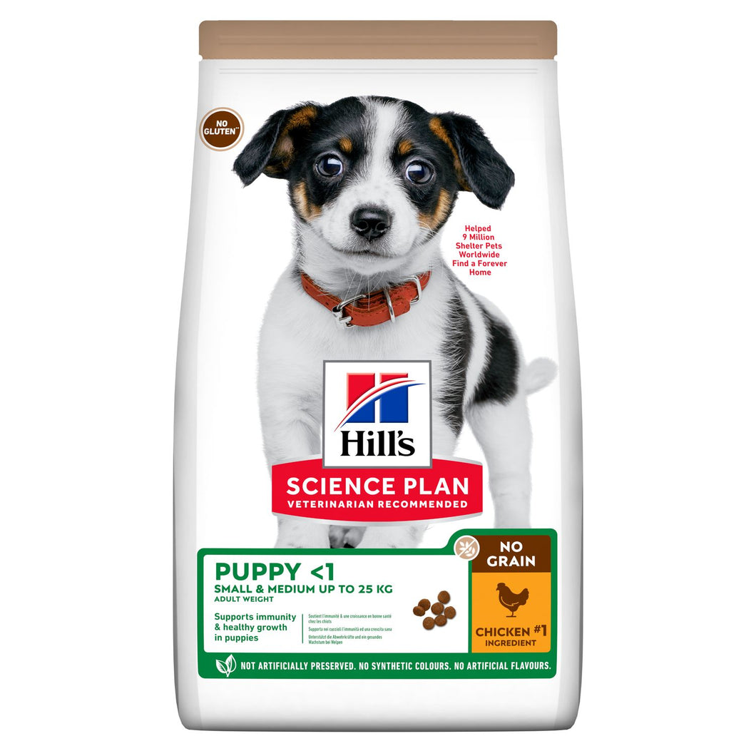 Hill's Science Plan NO GRAIN PUPPY Alimento per Cuccioli con Pollo